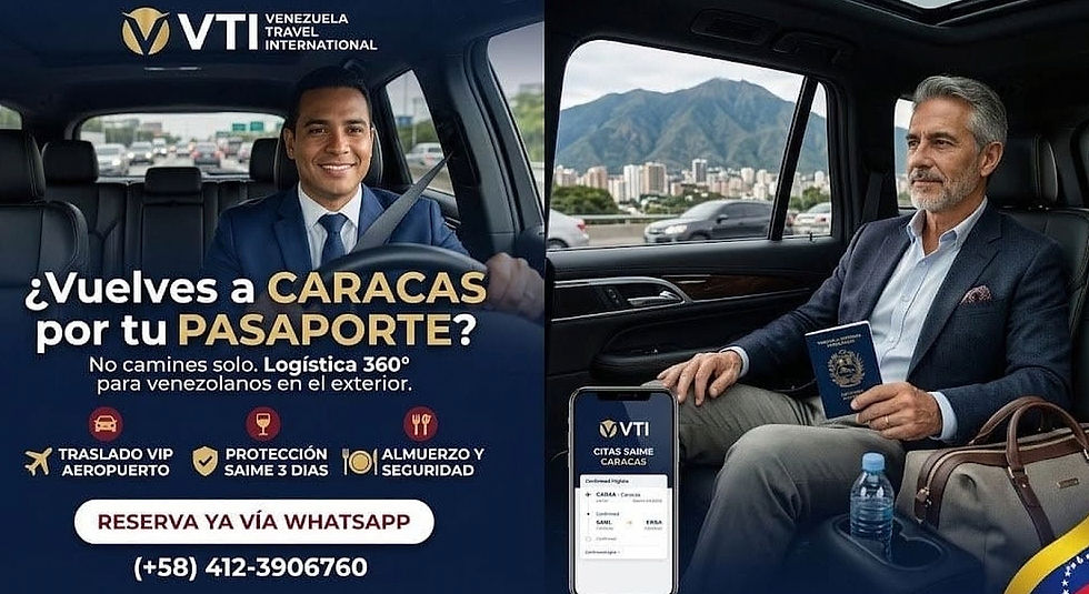 Asistencia Logística SAIME en Caracas | VTI Venezuela Travel