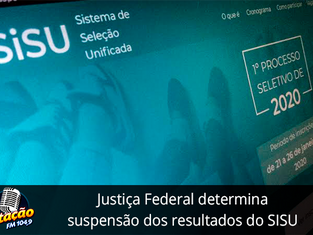 Justiça Federal determina suspensão dos resultados do SISU