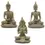 Thumbnail: Sandstone Thai Buddhas - Set of 3