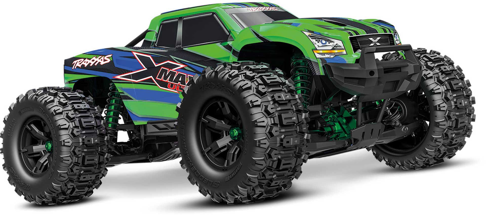 TRAXXAS X-Maxx ULTIMATE 4x4 VXL grünX 1/7 Monster-Truck Brushless, ohne Akk