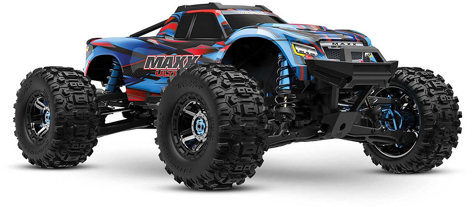 TRAXXAS MAXX Ultimate 4x4 blau 1/10 Monster-Truck RTR Brushless, ohne Akku