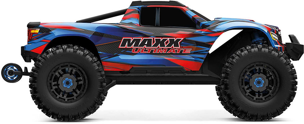 TRAXXAS MAXX Ultimate 4x4 blau 1/10 Monster-Truck RTR Brushless, ohne Akku