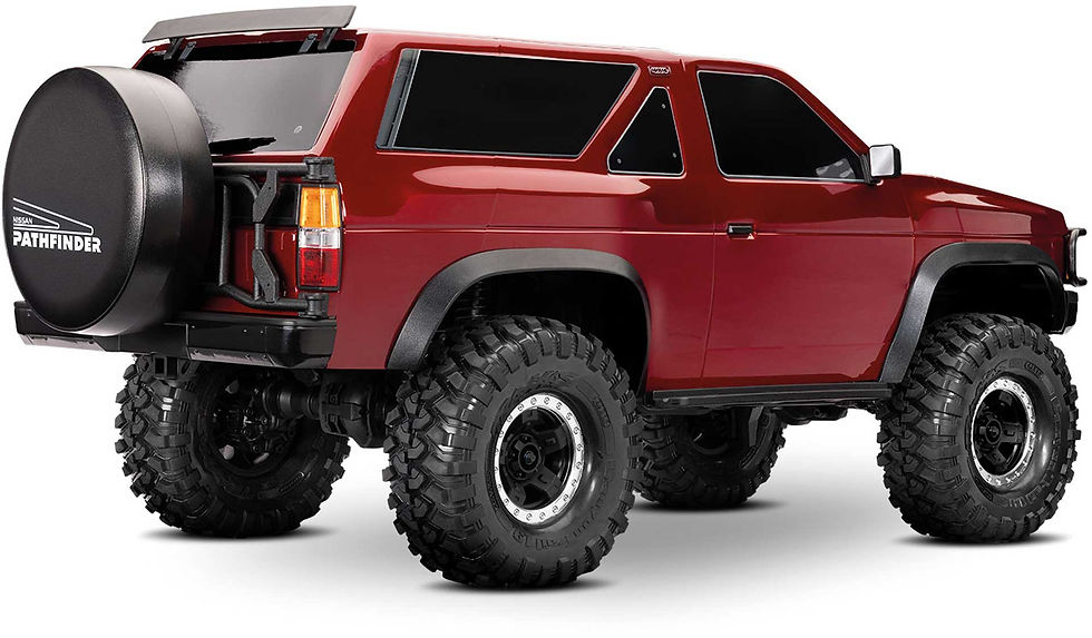 TRAXXAS TRX-4 Nissan Pathfinder / Terrano rot 1/10 RTR Brushed, Clipless, o