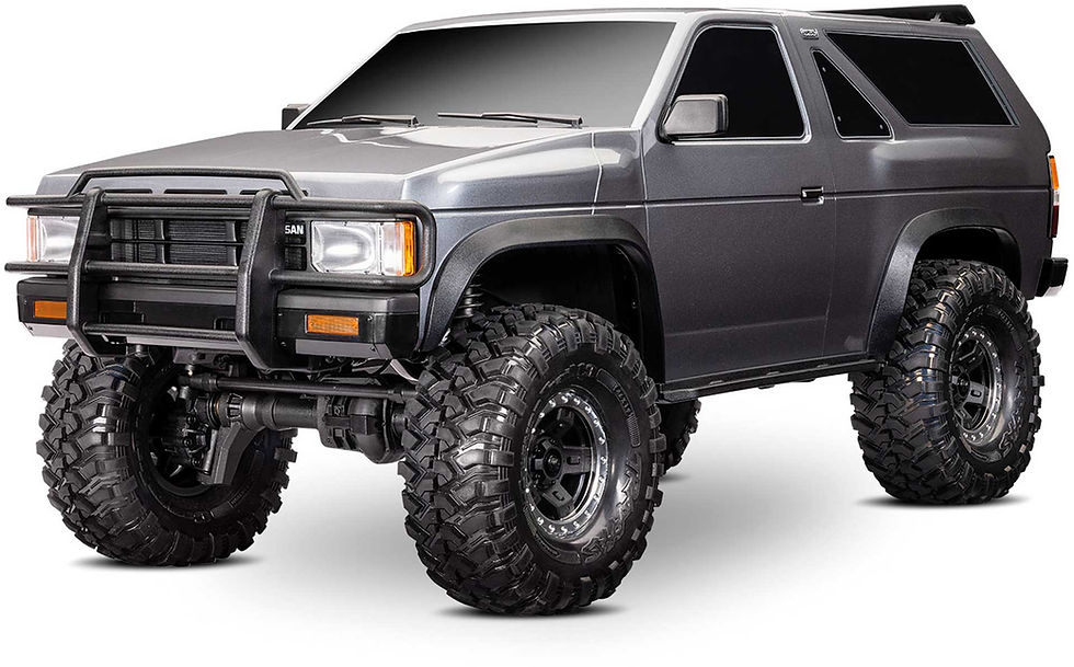 TRAXXAS TRX-4 Nissan Pathfinder / Terrano silber 1/10 RTR Brushed, Clipless