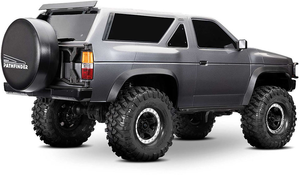 TRAXXAS TRX-4 Nissan Pathfinder / Terrano silber 1/10 RTR Brushed, Clipless