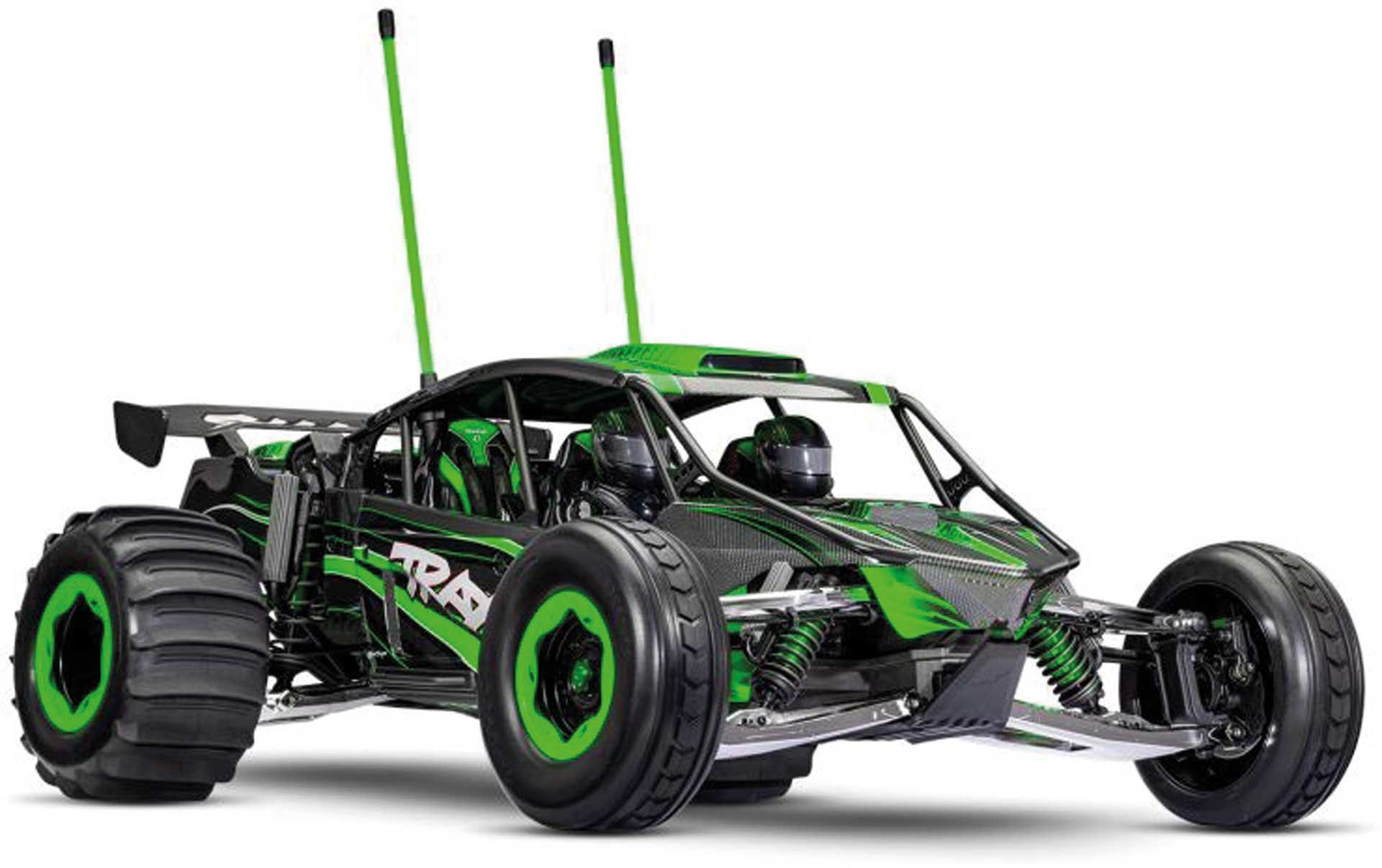 TRAXXAS FUNCO RWD 8S VXL grün 1/6 Sand Car RTR Brushless, ohne Akku/Ladeger