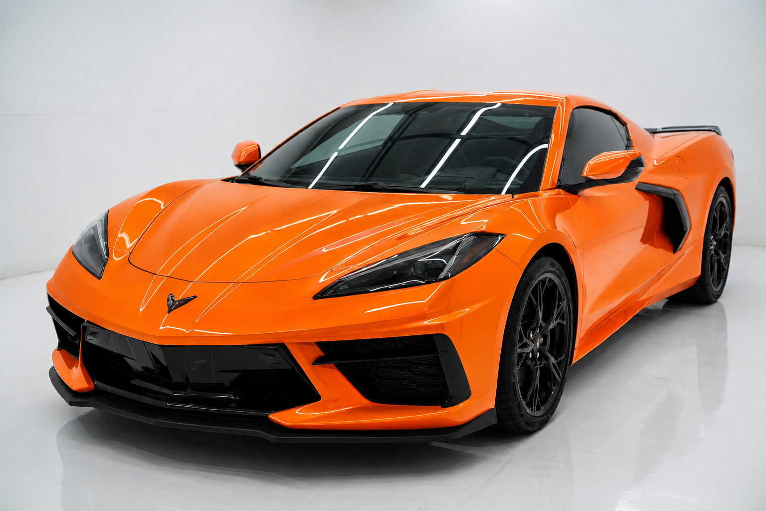 Ember Orange Crystal Vinyl Wrap