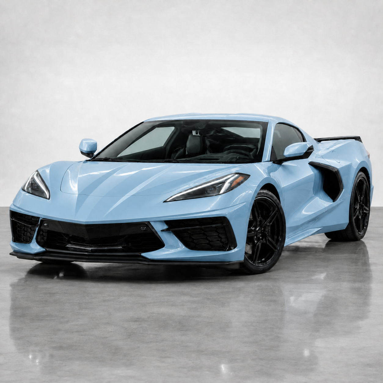 Porcelain Mist Blue Color PPF
