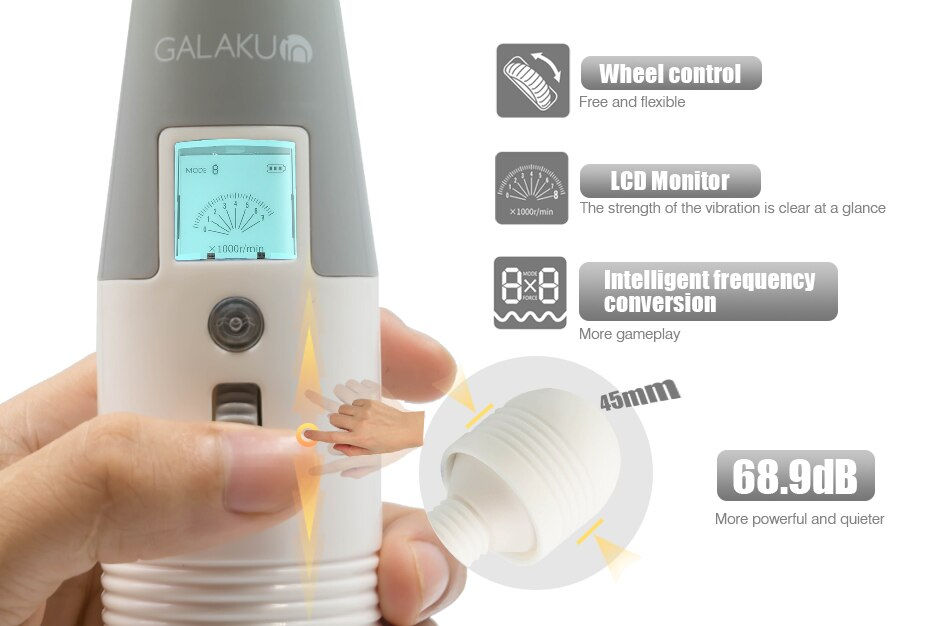 Thumbnail: Galaku Extreme Angel AV Shock Massage Stick