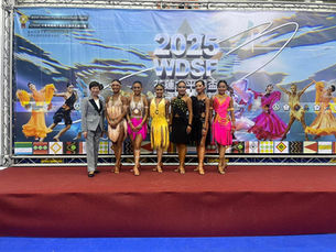 KLDSA Athletes Triumph at the WDSF Hualien Pacific Danceport Open 2025