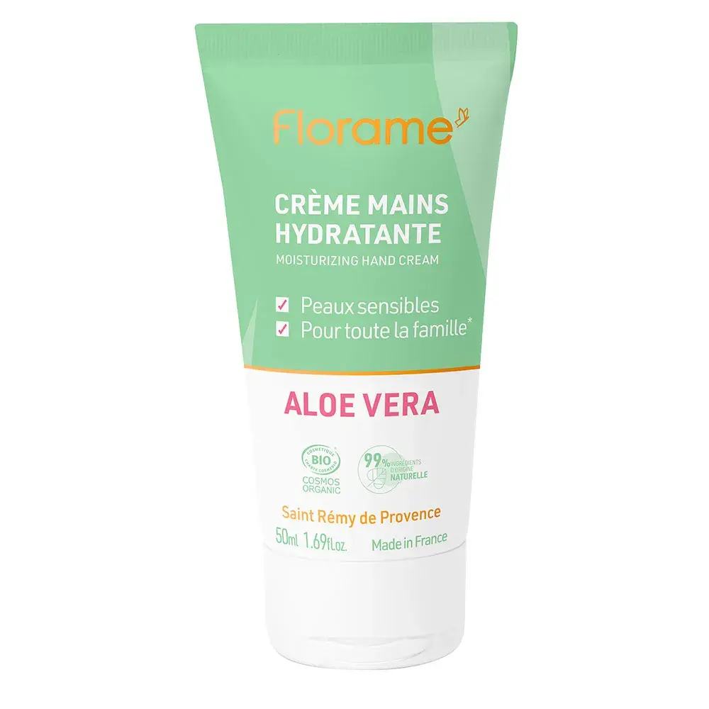 Florame crème mains hydratante Aloe vera