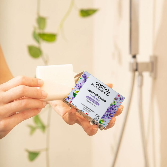 Cosmo Naturel shampooing solide cheveux normaux