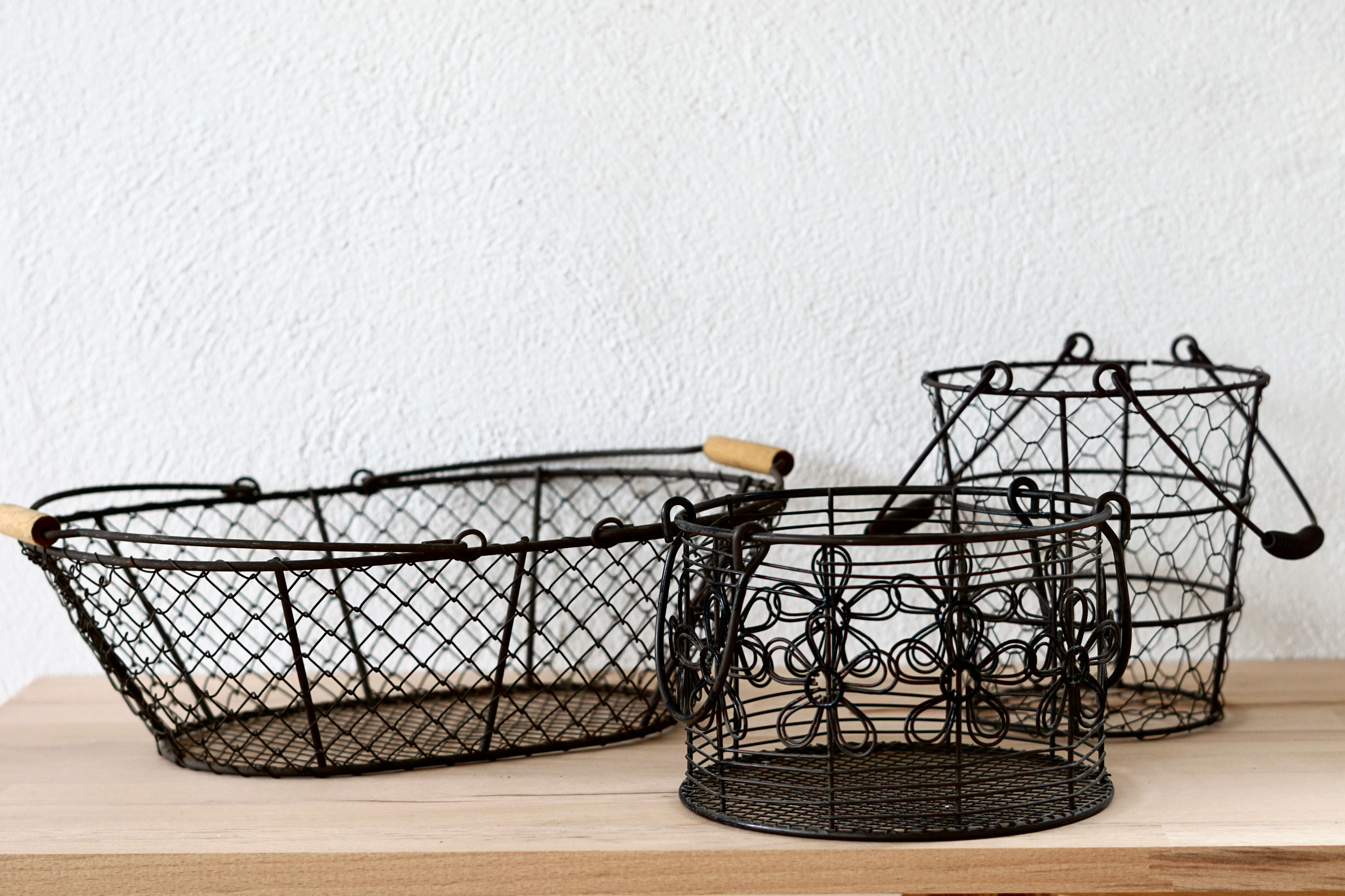 Paniers en fer