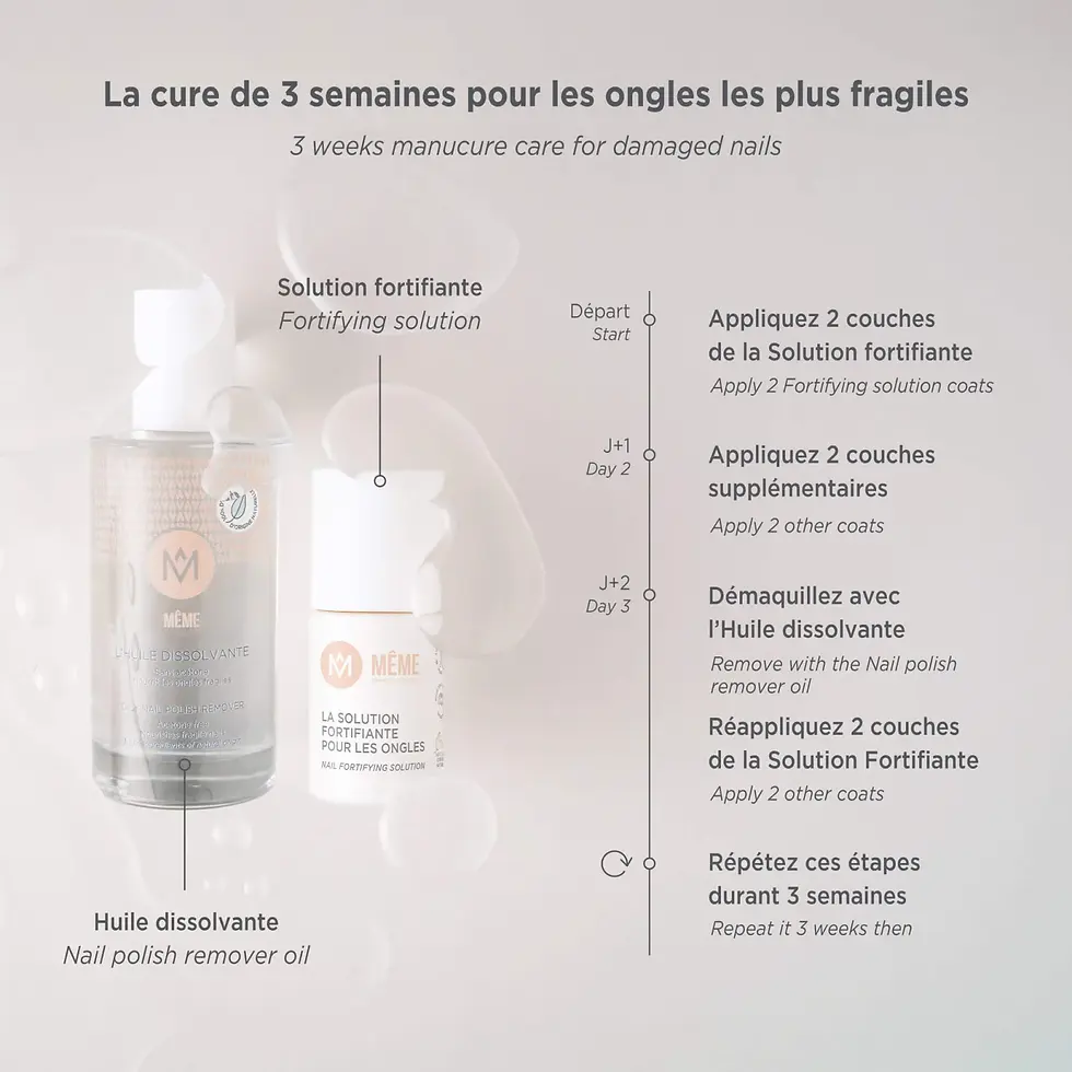 Miniature : MÊME La solution fortifiante - durcisseur ongles