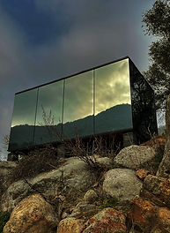 Mirrored House at Paradise Ranch