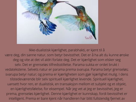 Kjærlighetens Natur - Parama Prema Svarupa