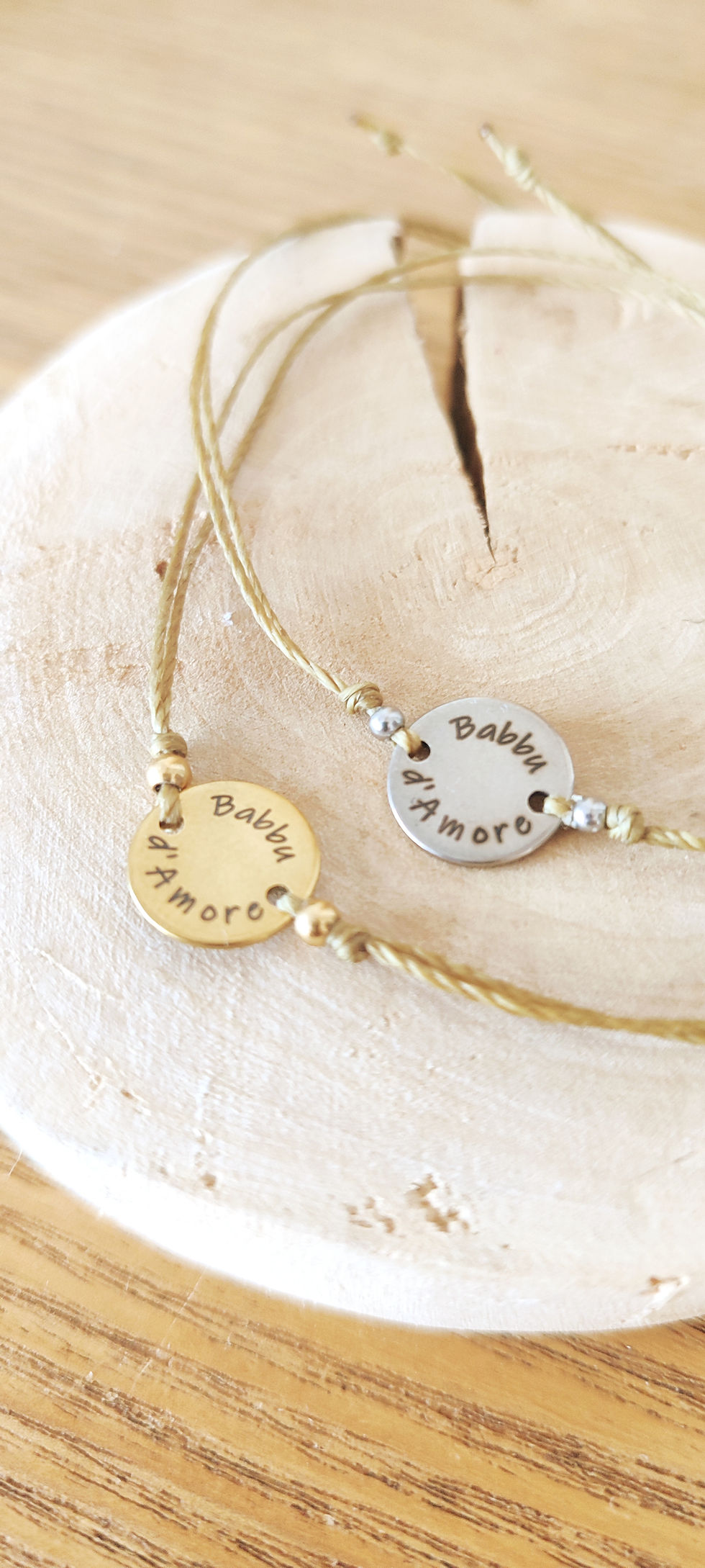 Miniature : Bracelet lien Babbu d'amore.