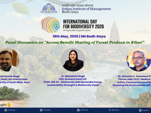 International Day of Biodiversity 2026 IIM Bodh Gaya