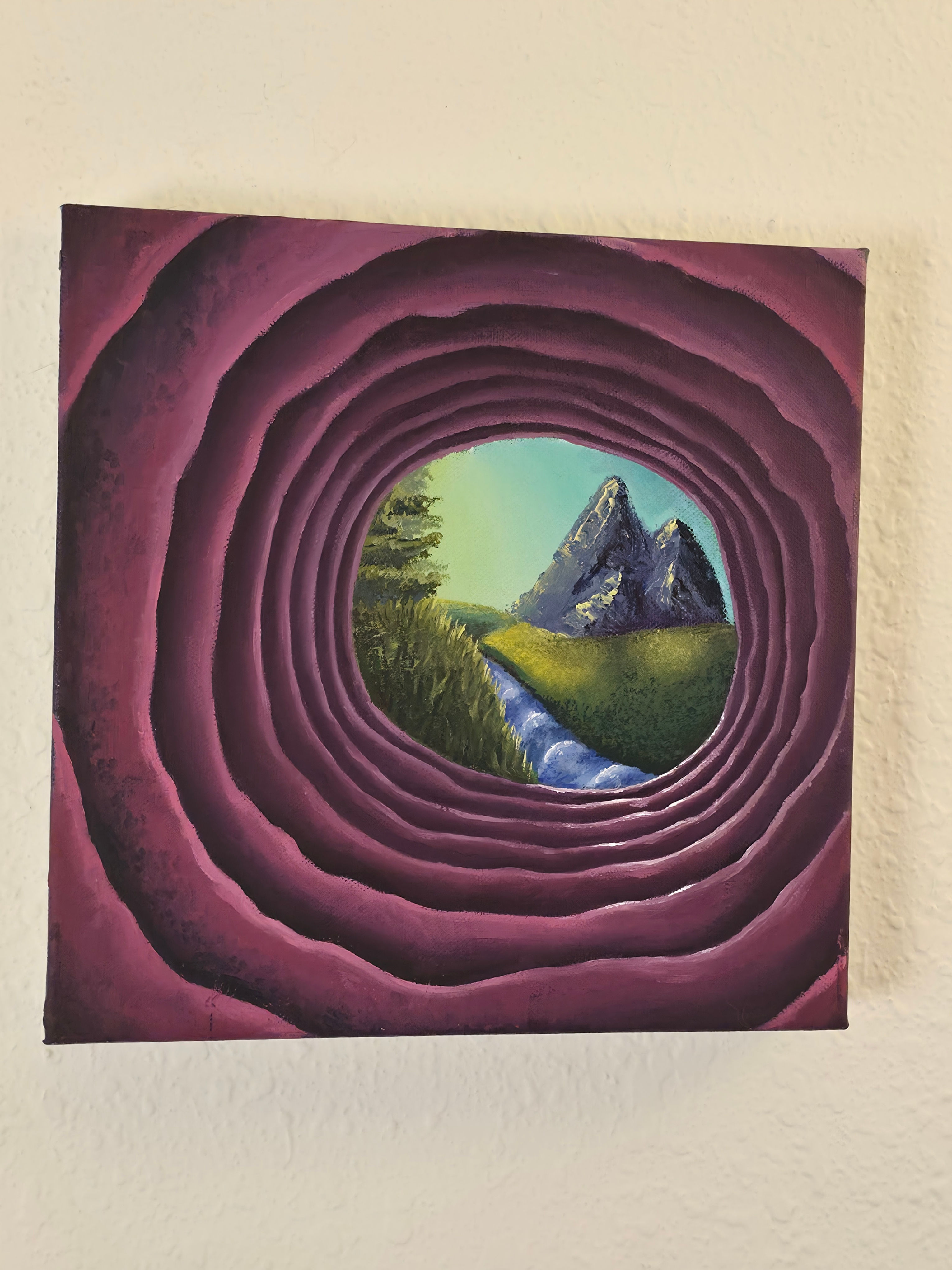 Tunnel Vision 8 By 8 Print