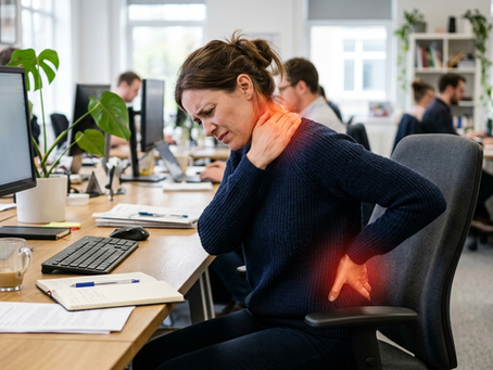 LAVORO AL PC: COME EVITARE MAL DI SCHIENA, CERVICALE E DOLORI MUSCOLARI