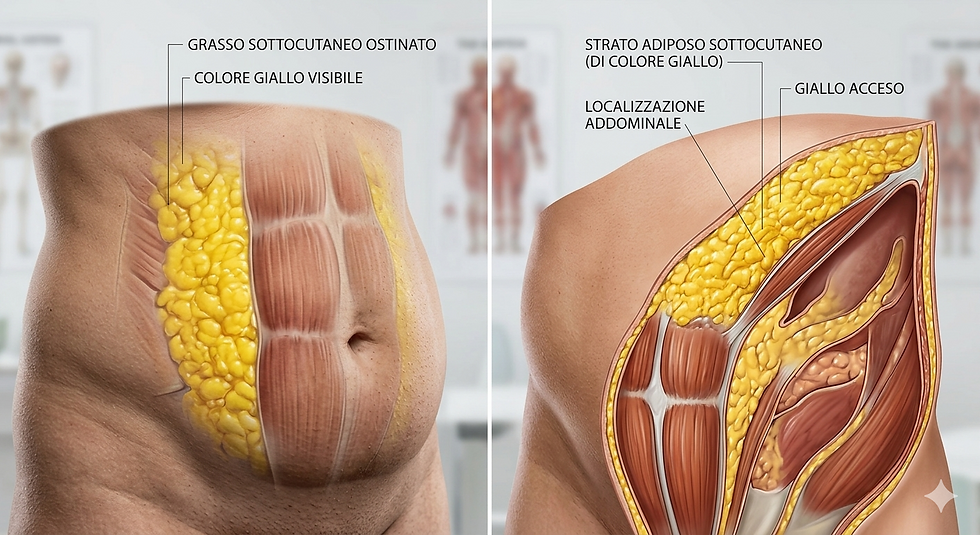 PANCIA PIATTA PRIMA DELL'ESTATE