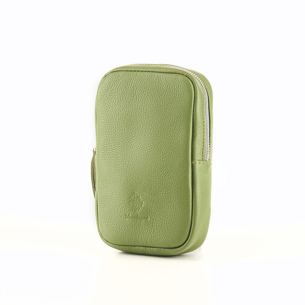 תמונה ממוזערת: תיק עור עם רצועה לאייפון