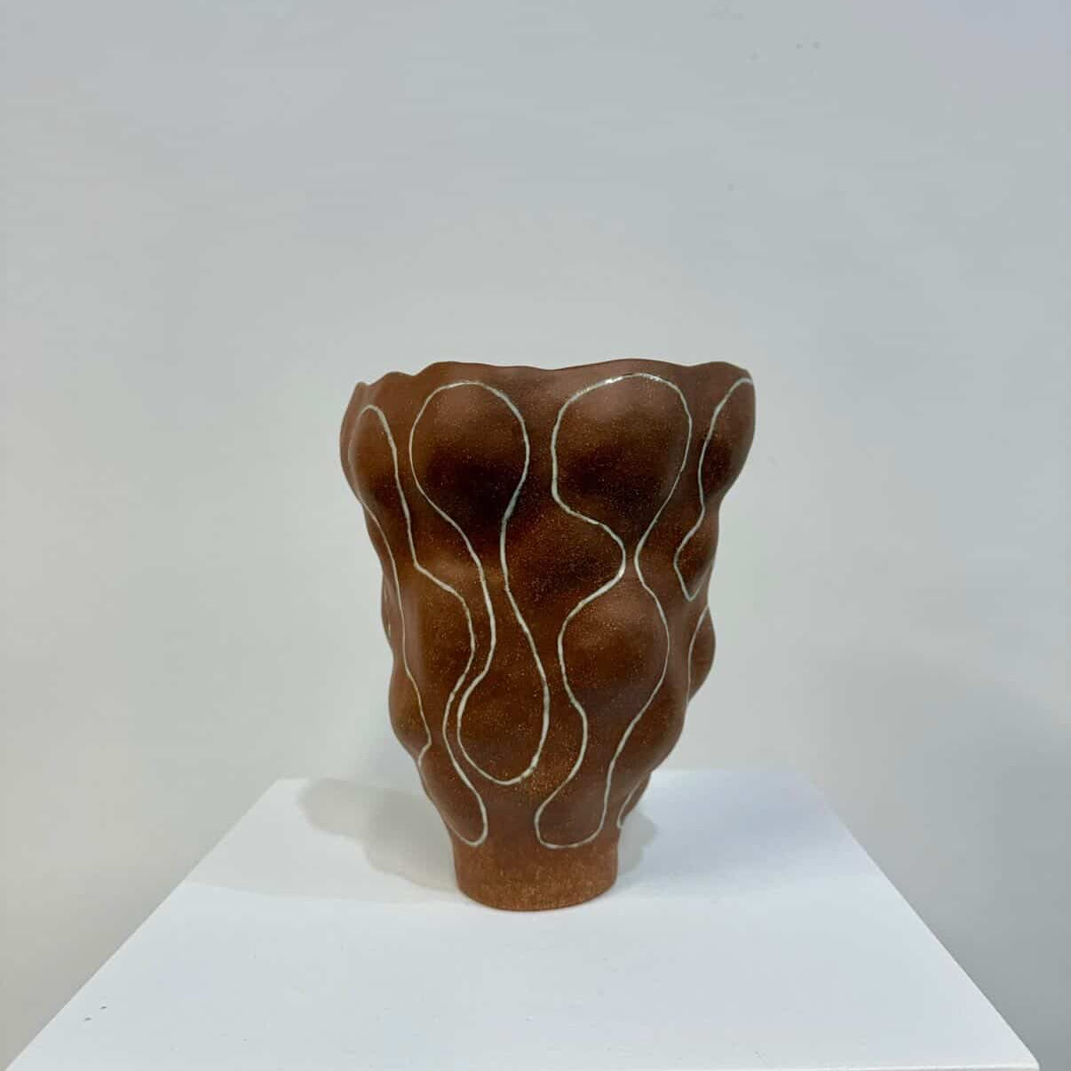 Tree Trunk Vase by Forms by Gigi