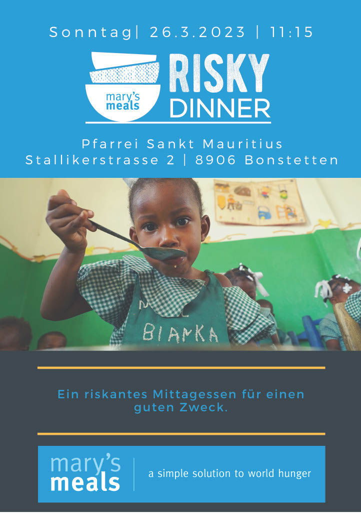 Mary's Meals / Risky Dinner