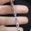 Thumbnail: .925 Sterling Silver Amethyst color Gemstone Cubic Zirconia Bracelet Retail $299