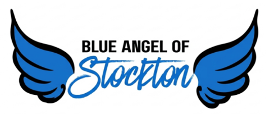 This is the official logo for Blue Angel of Stockton