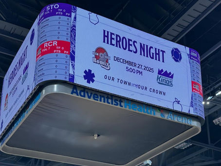 Honoring a Legacy of Service: Deputy Cody Grant Recognized at NBA G-League Hero Night