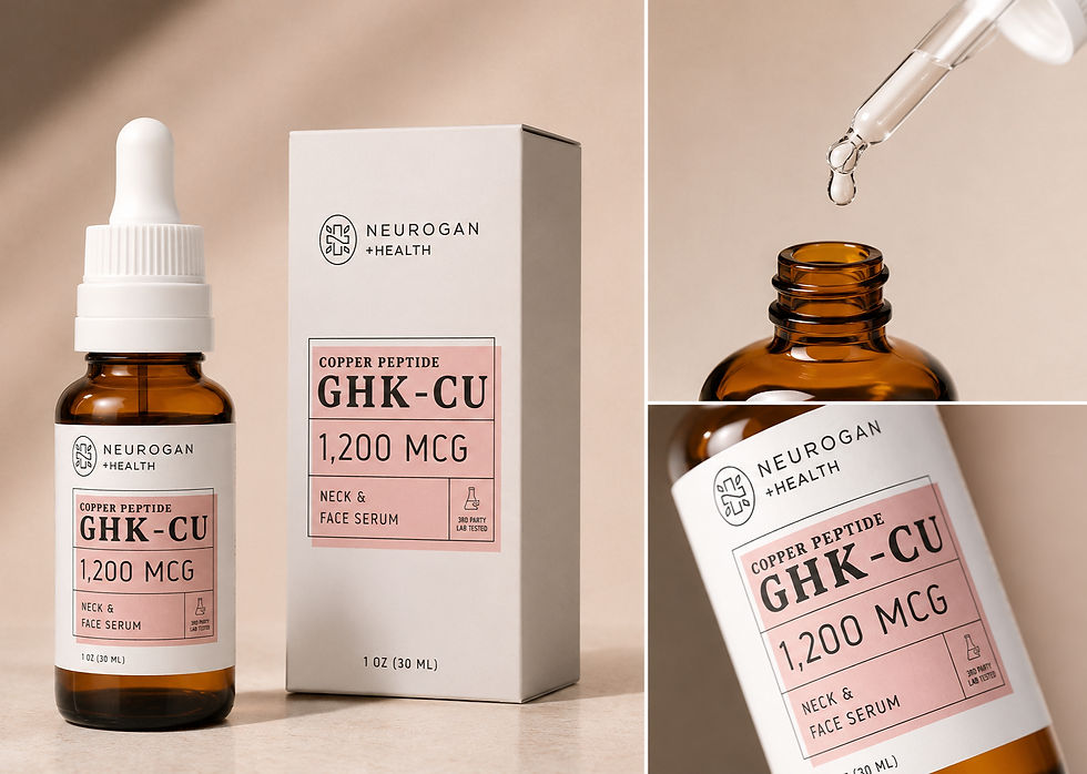 Thumbnail: Copper Peptide GHK-CU Neck & Face Serum (1 fl oz)