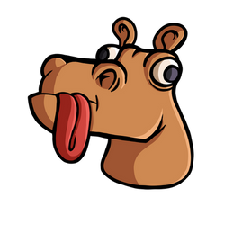 Derpy Horse Twitch Emote