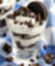 Oreo in a glass