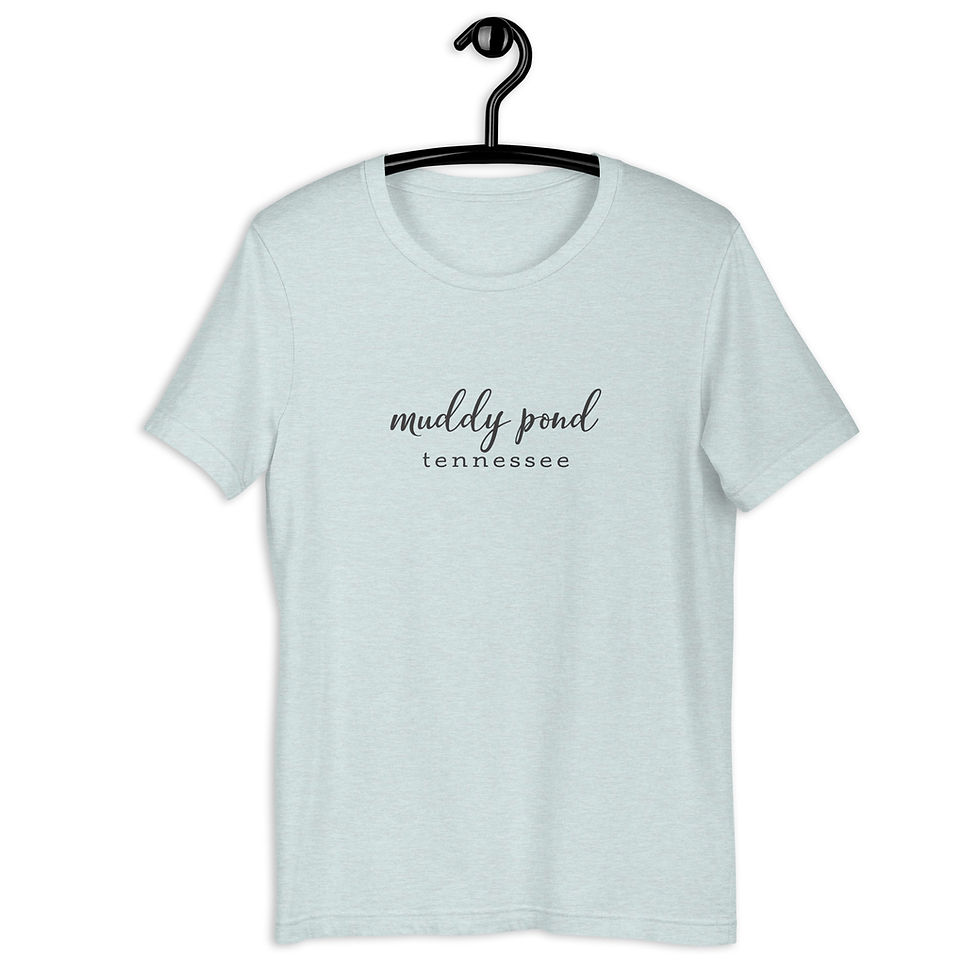 Thumbnail: Muddy Pond Bella + Canvas t-shirt