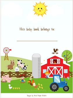 Farm Baby Book #1