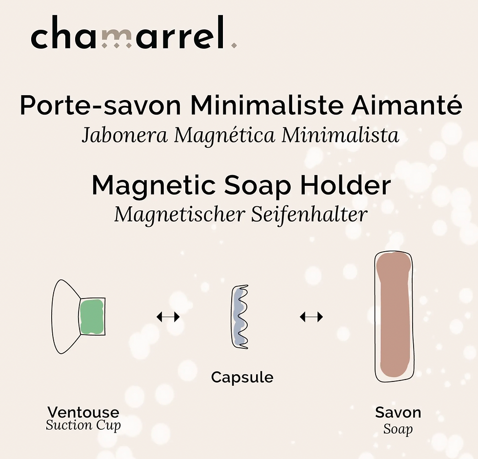 Miniature : Porte savon aimanté