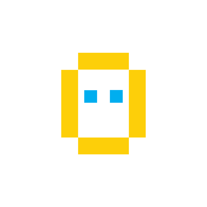 DesignBot brand symbol used for identity and futuristic branding