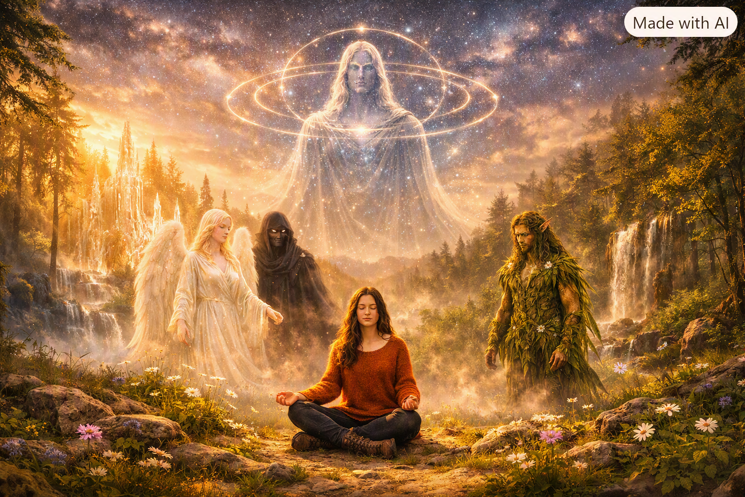 Supernatural assistance of spirit companion/living entity for all