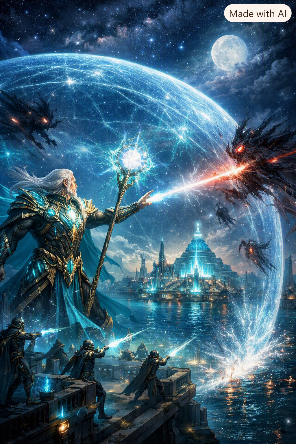 Atlantis Night Shield: Astral Attack Clearing & Intrusion Lockdown