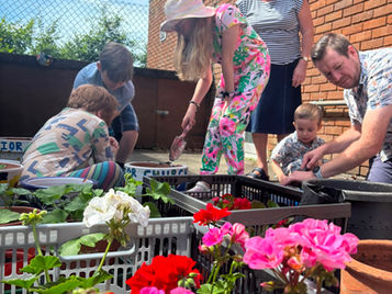 Junior Church Gets Planting! 🌱🌸