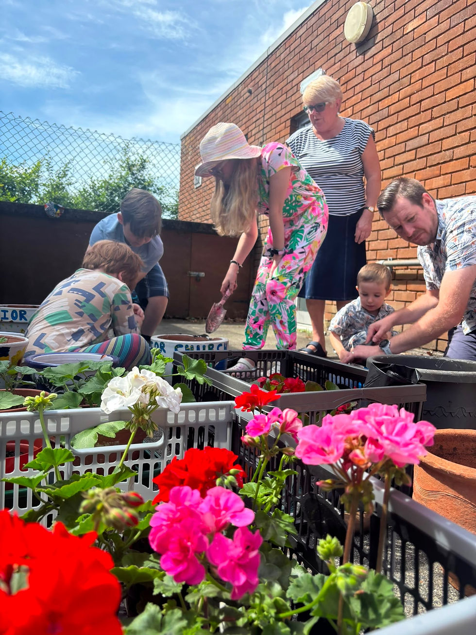 Junior Church Gets Planting! 🌱🌸