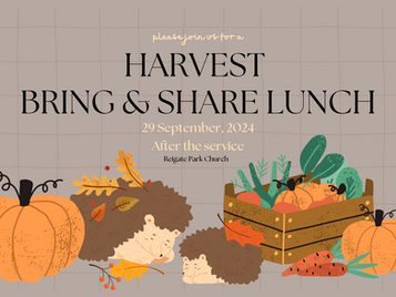 Harvest Bring & Share Lunch