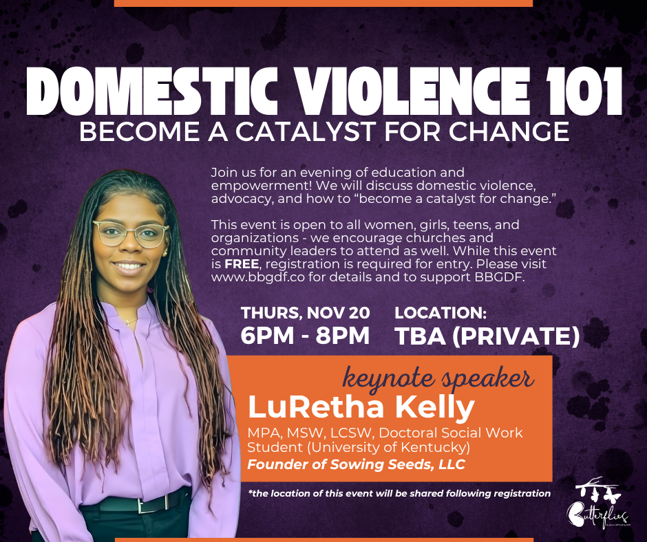 Domestic Violence 101: "Become A Catalyst For Change"