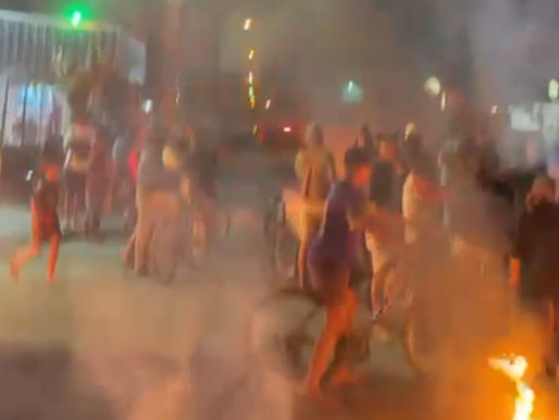 Demolição de construções irregulares gera protestos em em Joinville