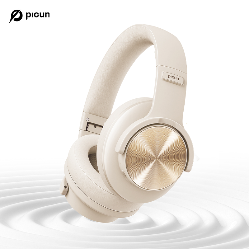 Thumbnail: Picun B8 Bluetooth Headphones 120H Playtime Headset Wireless Bluetooth 3EQ Mode 