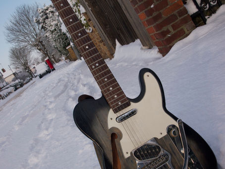 LGW Pine Neck T-style with modified bigsby