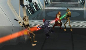 Extrait du jeu Star Wars : Episode I : Jedi Power Battles