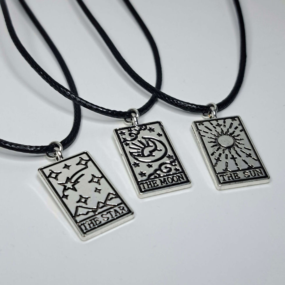 Tarot Card Necklace