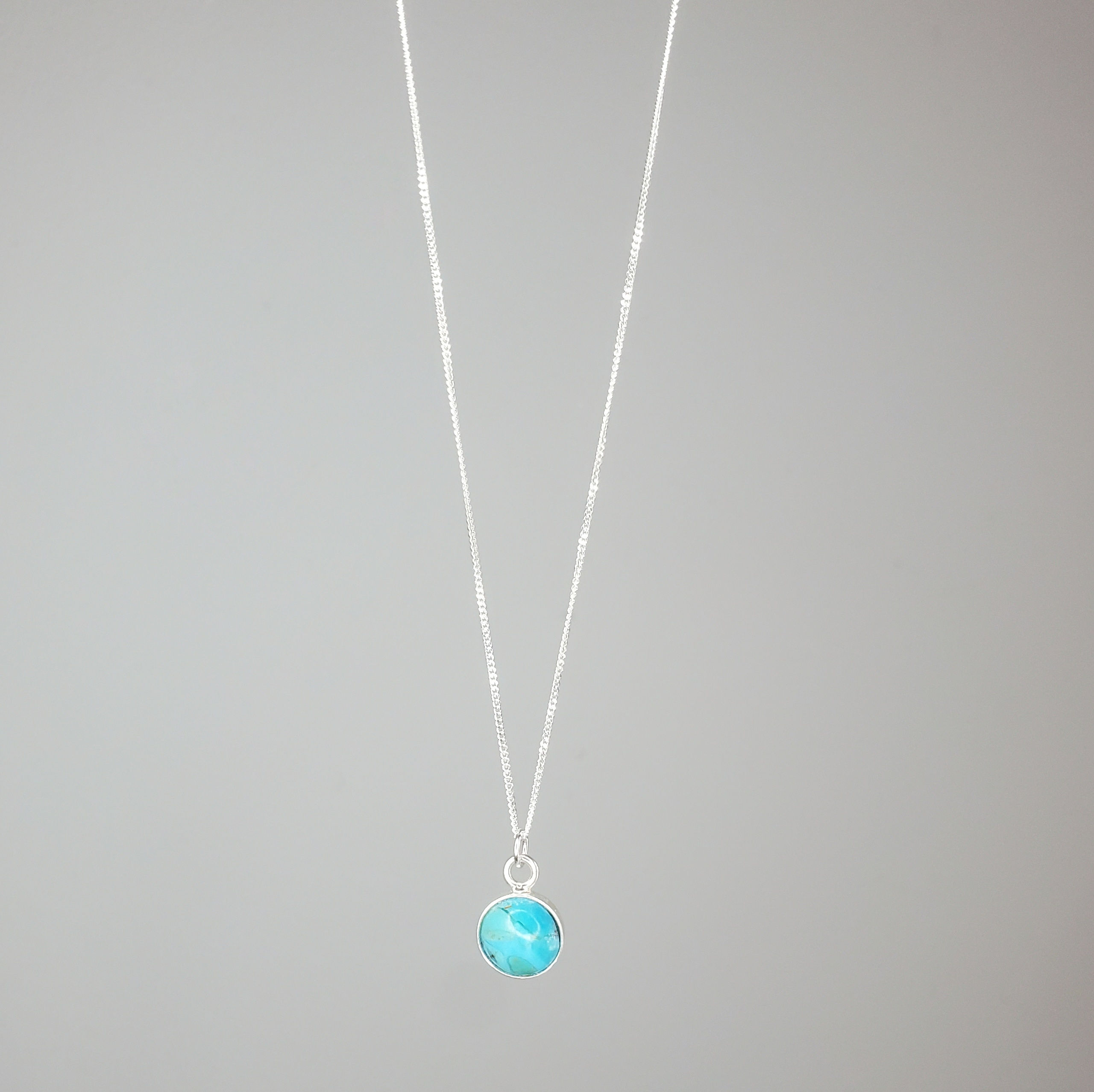 Turquoise Sterling Silver Necklace